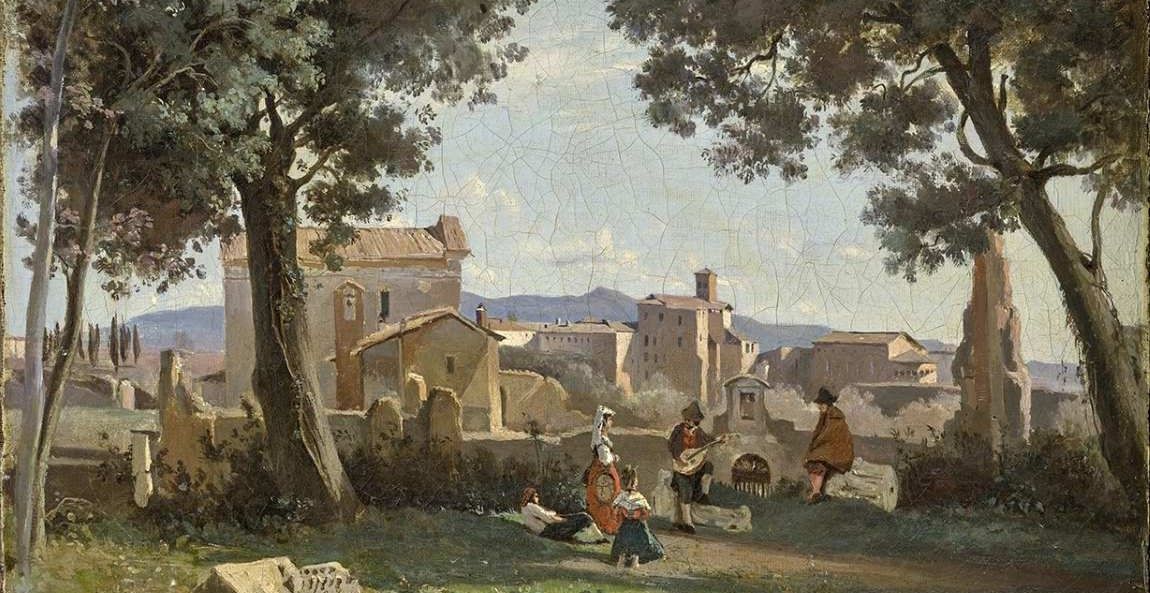 Camille Corot: Palatin, 1826