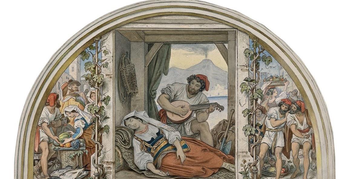 M. v. Schwind: Die Stumme von Portici, 1867